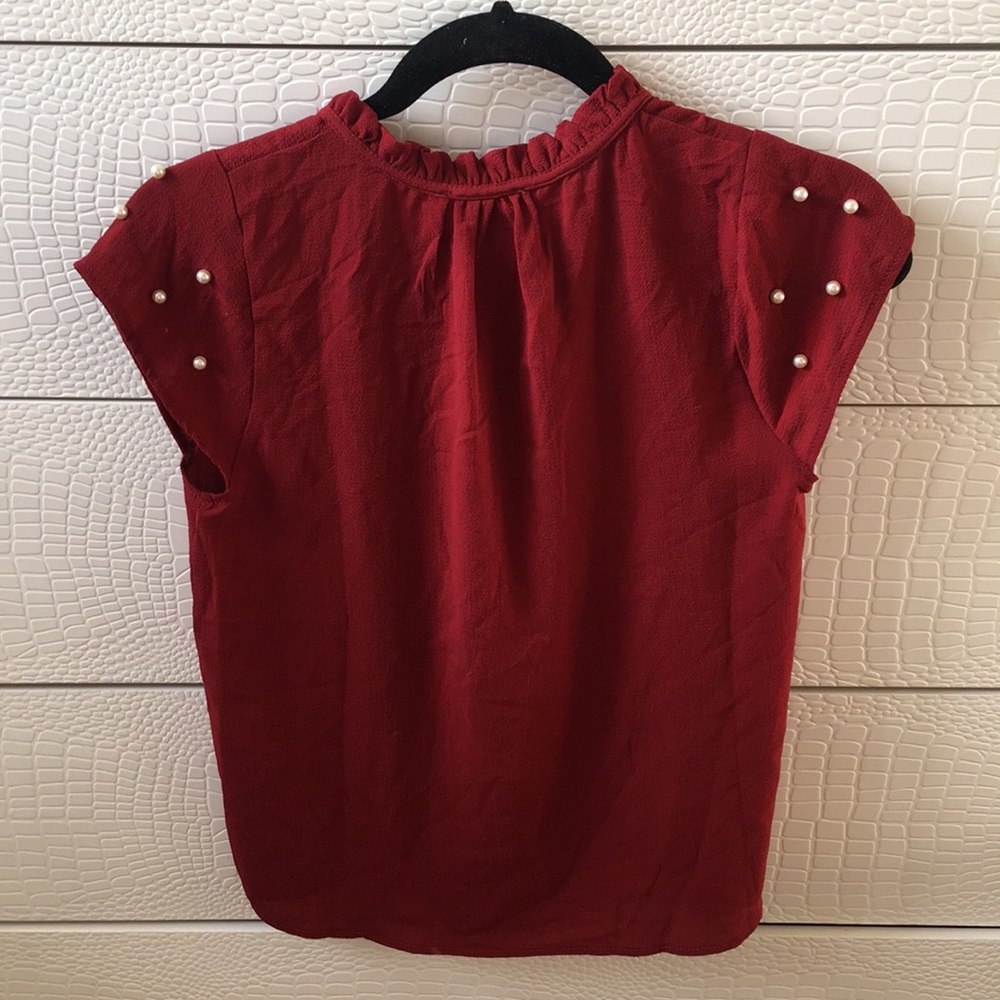 Red blouse - Picture 2 of 2